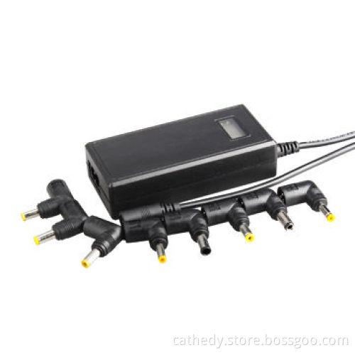 Factory outlet 90W universal power adapter for laptop with LCD indicator with 2 years warranty